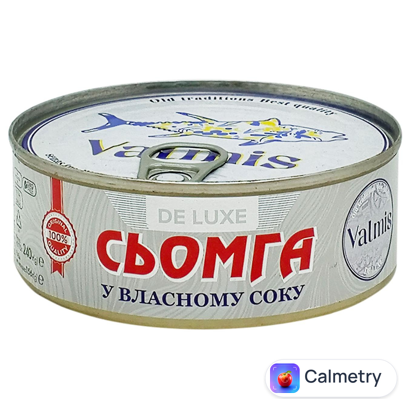 Сьомга Valmis De Luxe у власному соку 240г