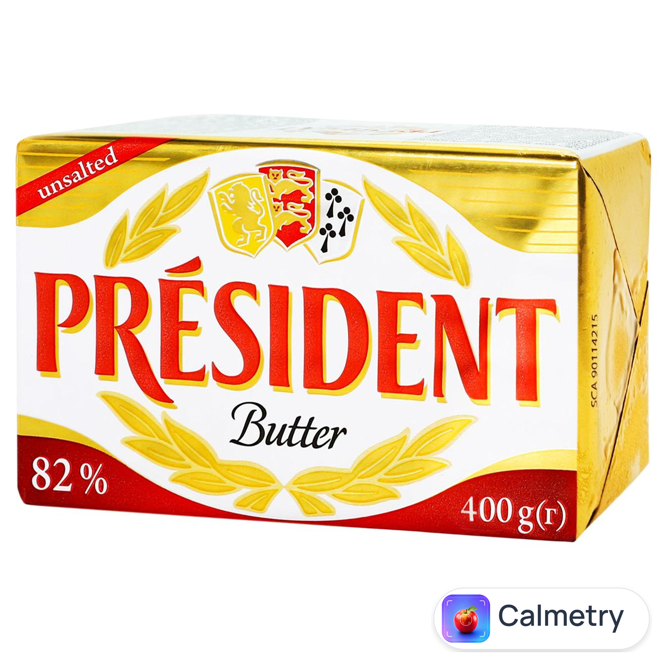 Масло President кисловершкове несолоне 82% 400г