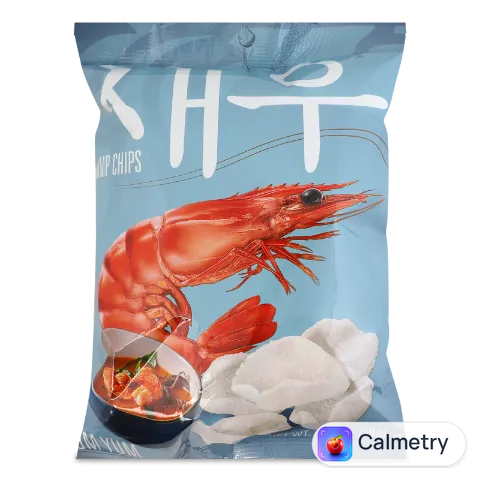Чипси Shrips креветкові зі смаком том-ям