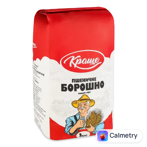 Борошно «Краще» пшеничне, в/г, 2кг