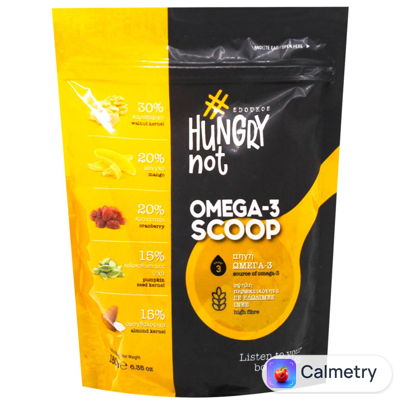 Горіхи Hungry Not Omega-3 мікс 180г