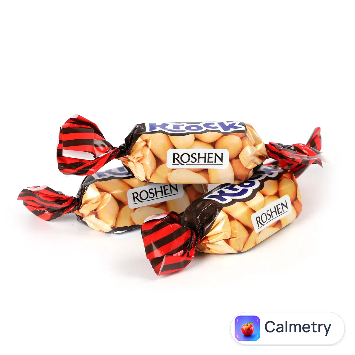 Цукерки Roshen Krock з арахісовою пастою