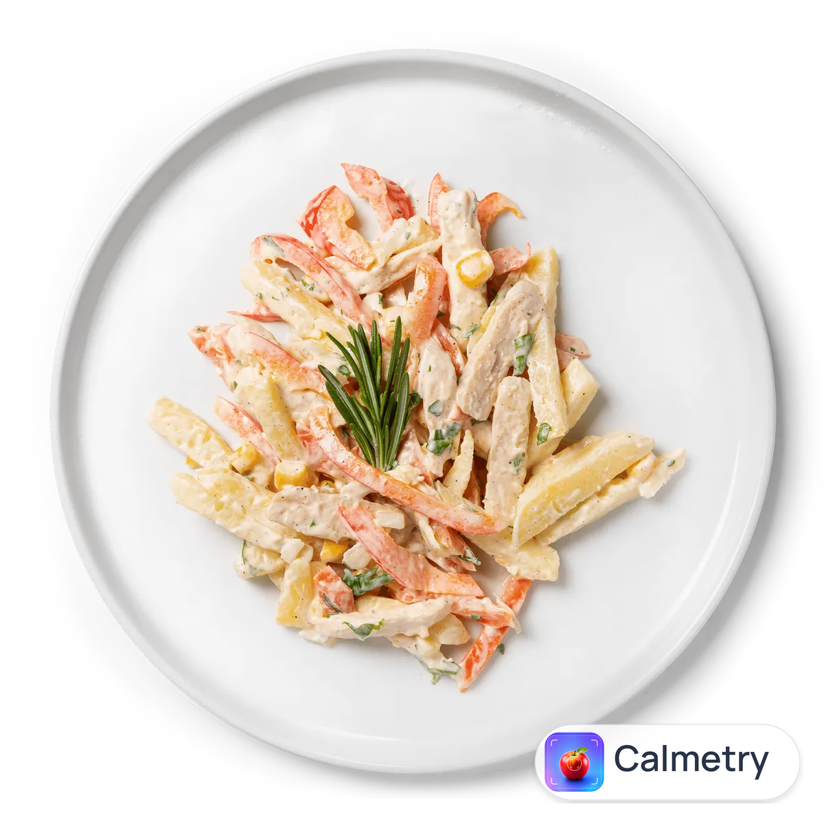 Салат з картоплею курячим філе та ананасом