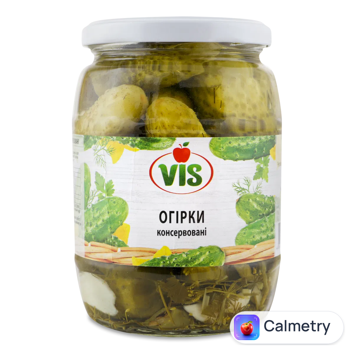 Огірки Vis консервовані 670г
