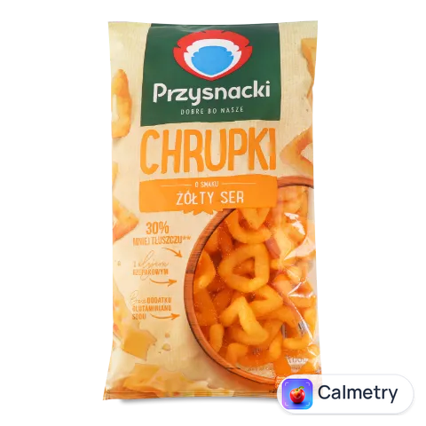 Снеки Przysnacki кукурудзяні зі смаком сиру