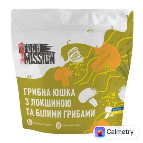 Юшка !Fest Food Mission грибна з локшиною та білими грибами