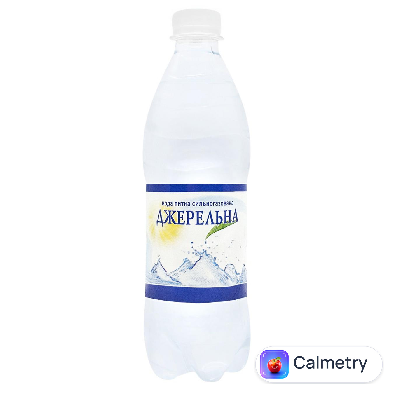 Вода мінеральна Джерельна сильногазована 0,5л