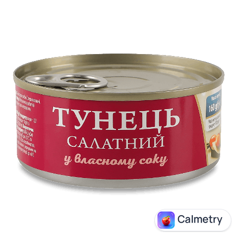 Тунець Fish Line Салатний у власному соку, 160г