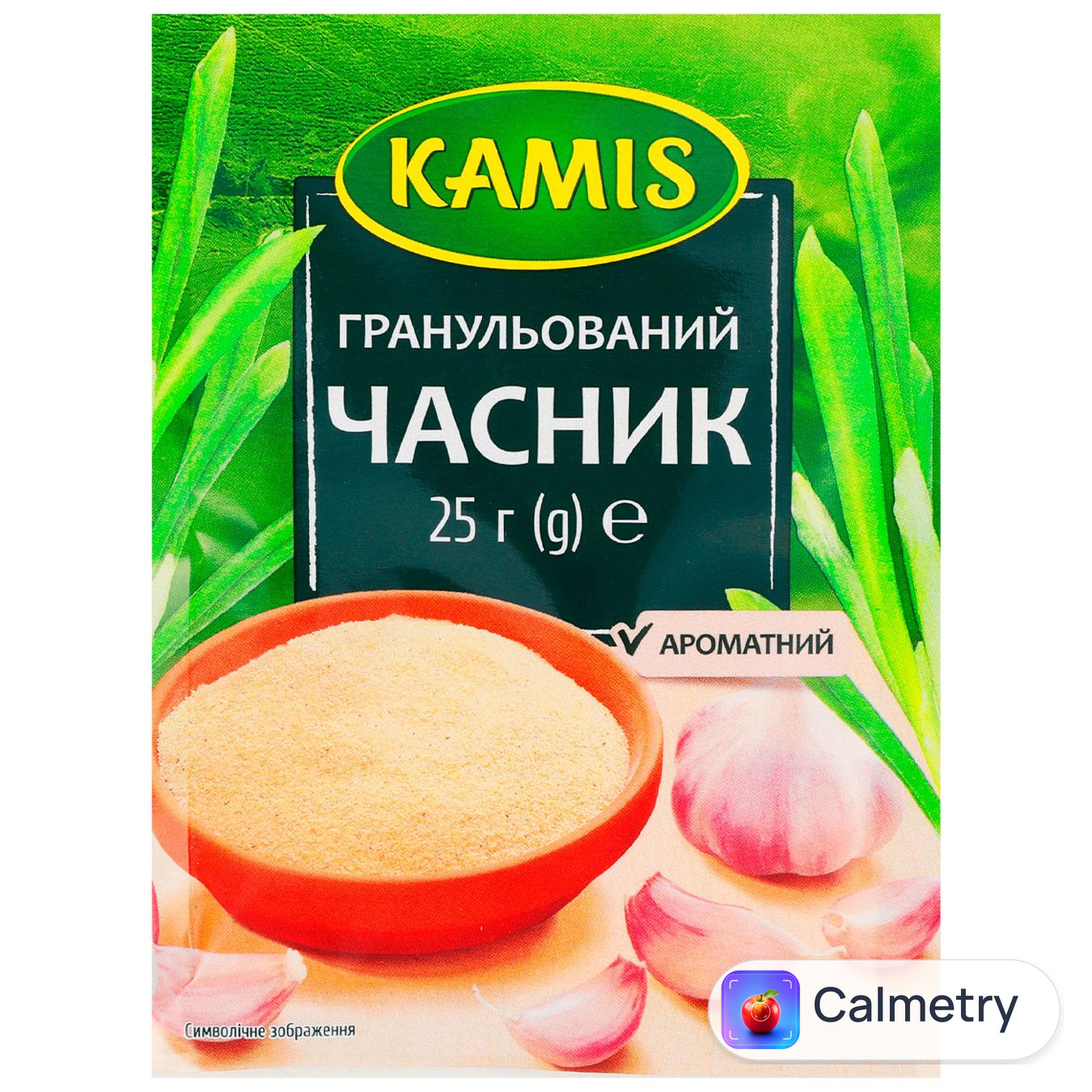 Часник Kamis гранульований 25г — фото продукту