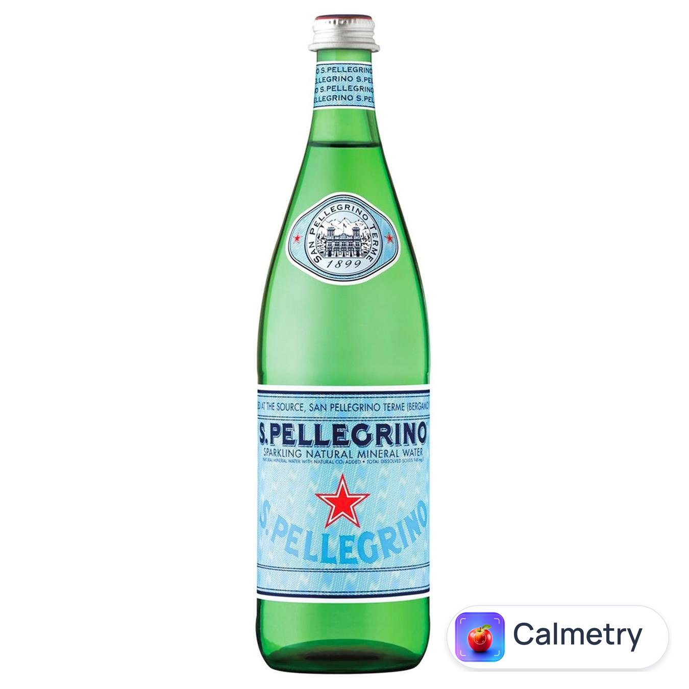 Вода мінеральна San Pellegrino газована 0,75л