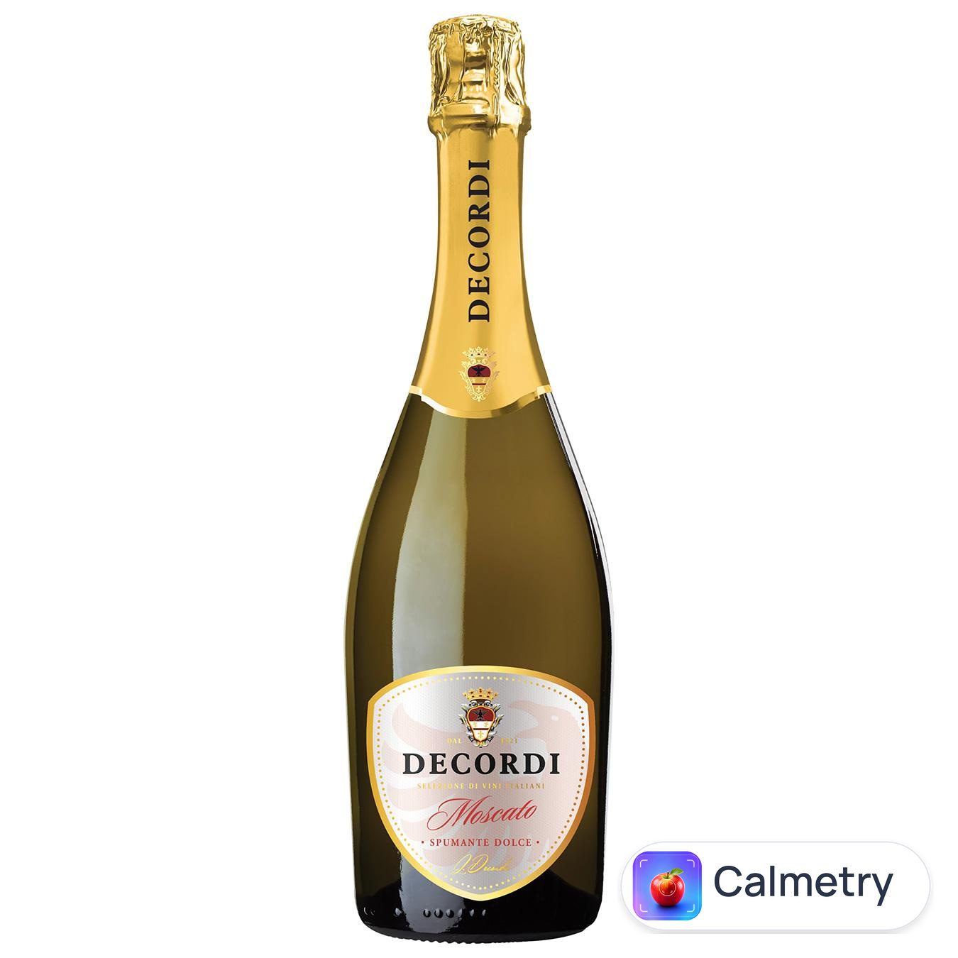 Вино ігристе Decordi Moscato Spumante Dolce біле солодке 6% 0,75л