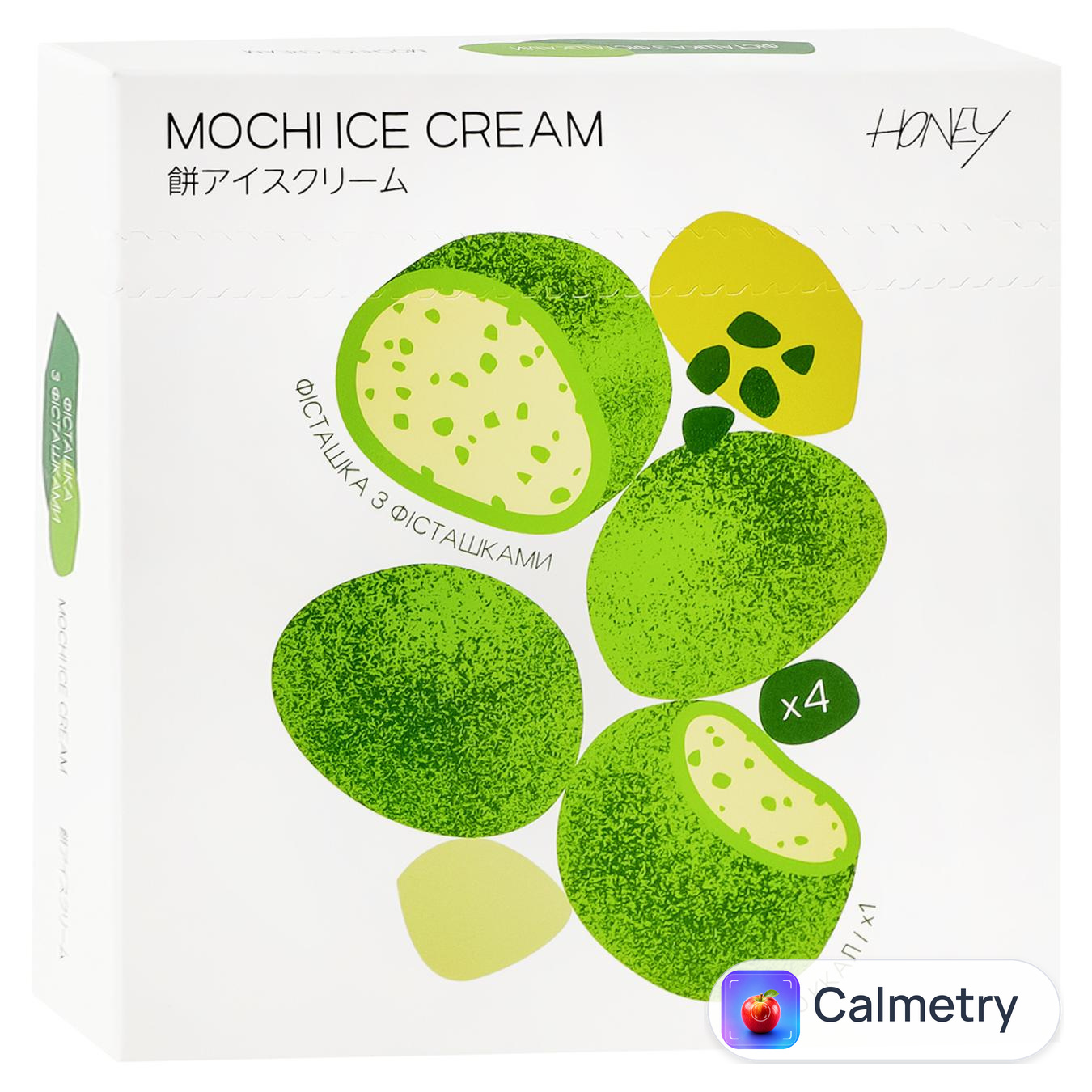 Морозиво Honey Мочі з фісташками 4шт 152г