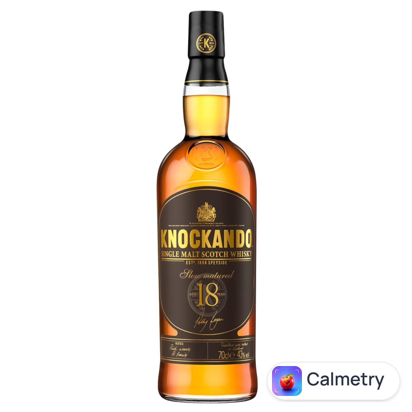 Віскі Knockando 18 років 43% 0,7л