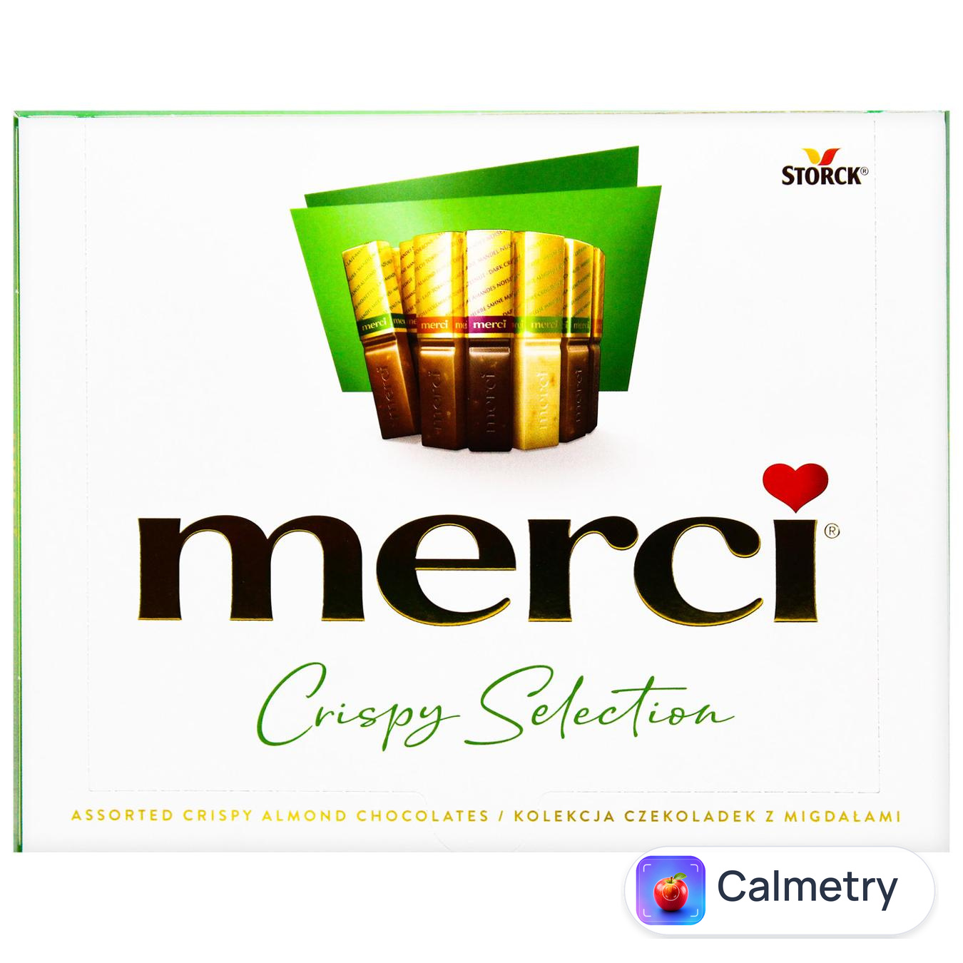Цукерки Merci Асорті з мигдалем 250г
