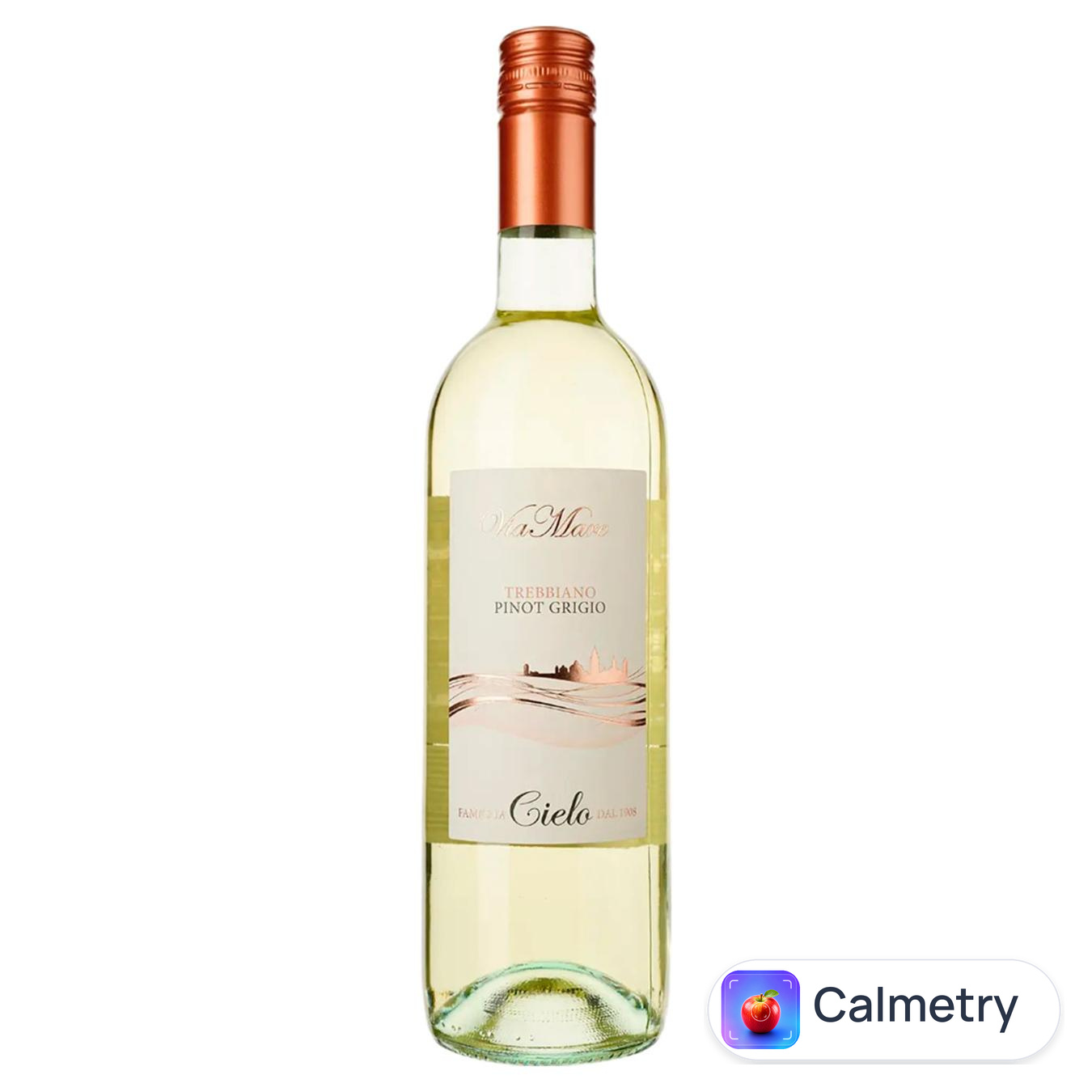 Вино Cielo e Terra Trebbiano Pinot Grigio біле сухе 12% 0,75л