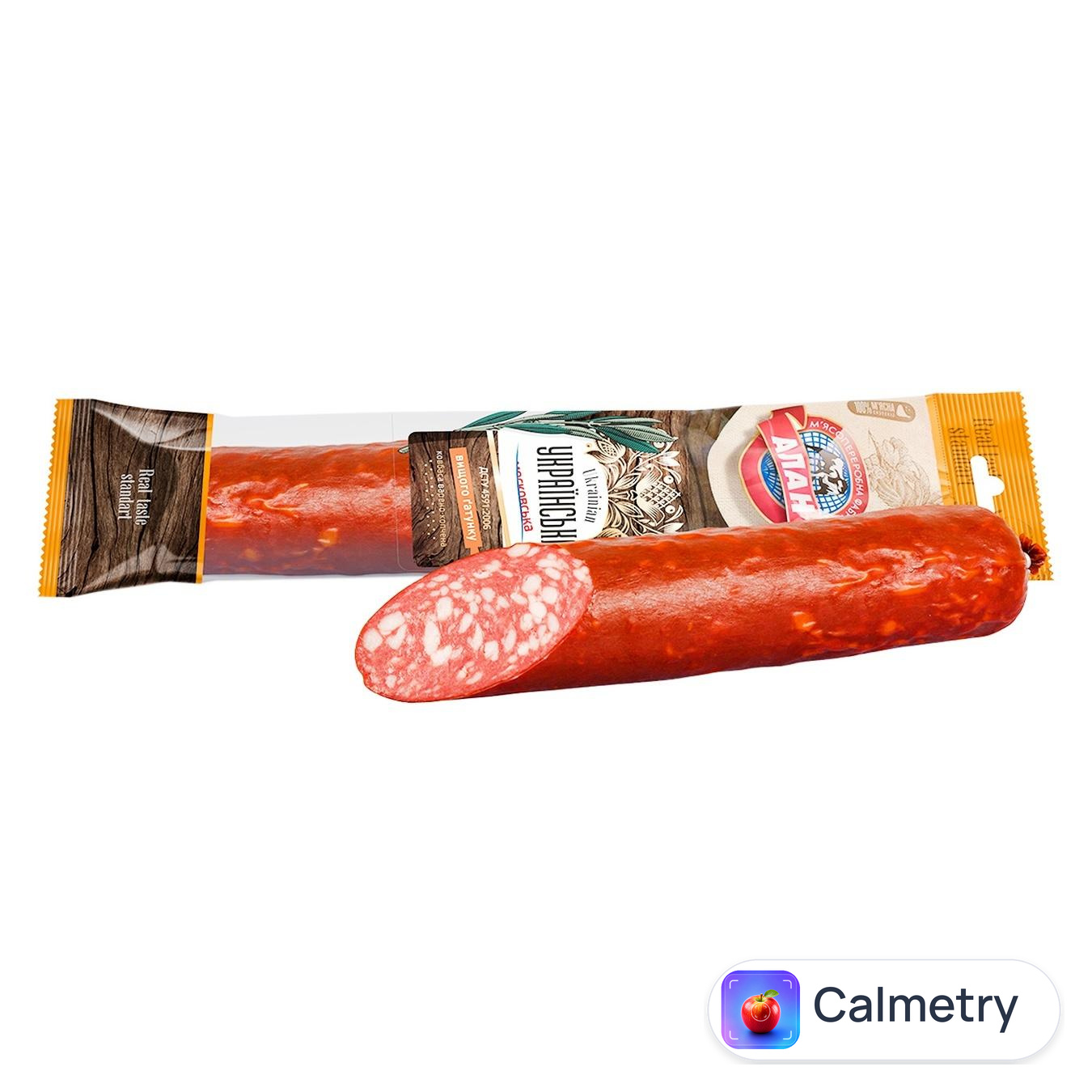 Ковбаса Алан Українська варено-копчена вищий сорт — фото продукту