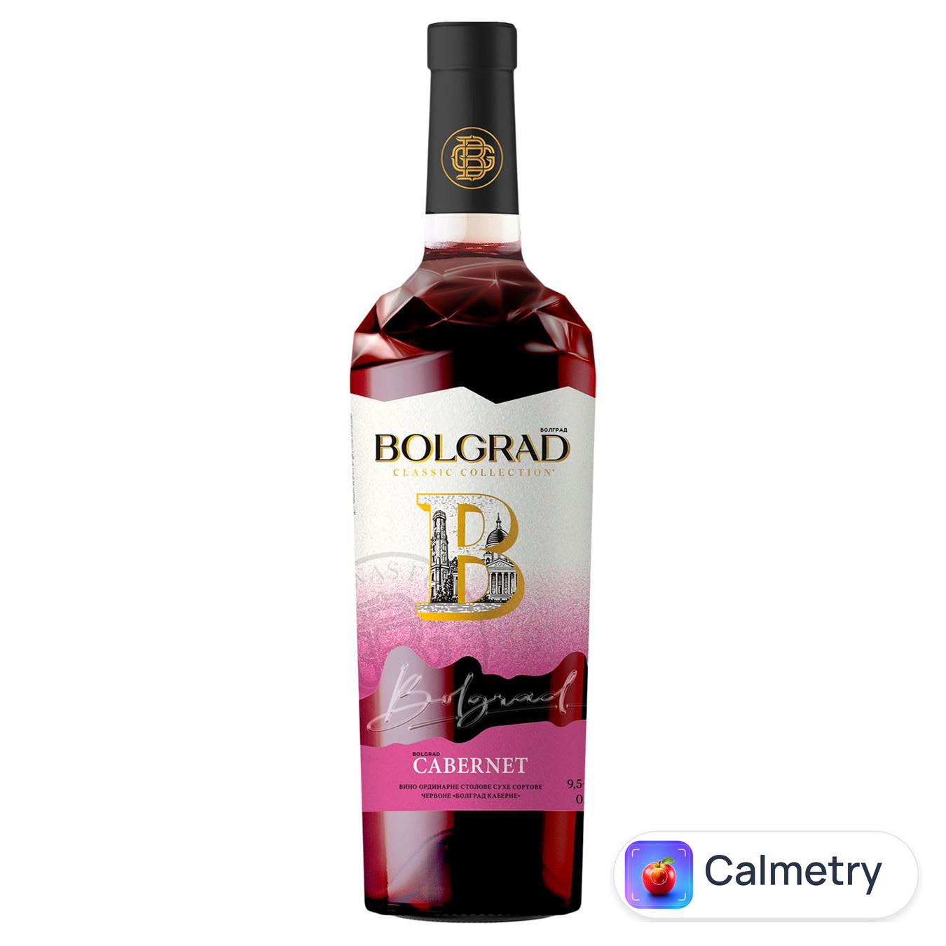 Вино Bolgrad Каберне червоне сухе 9,5-14% 0,75л
