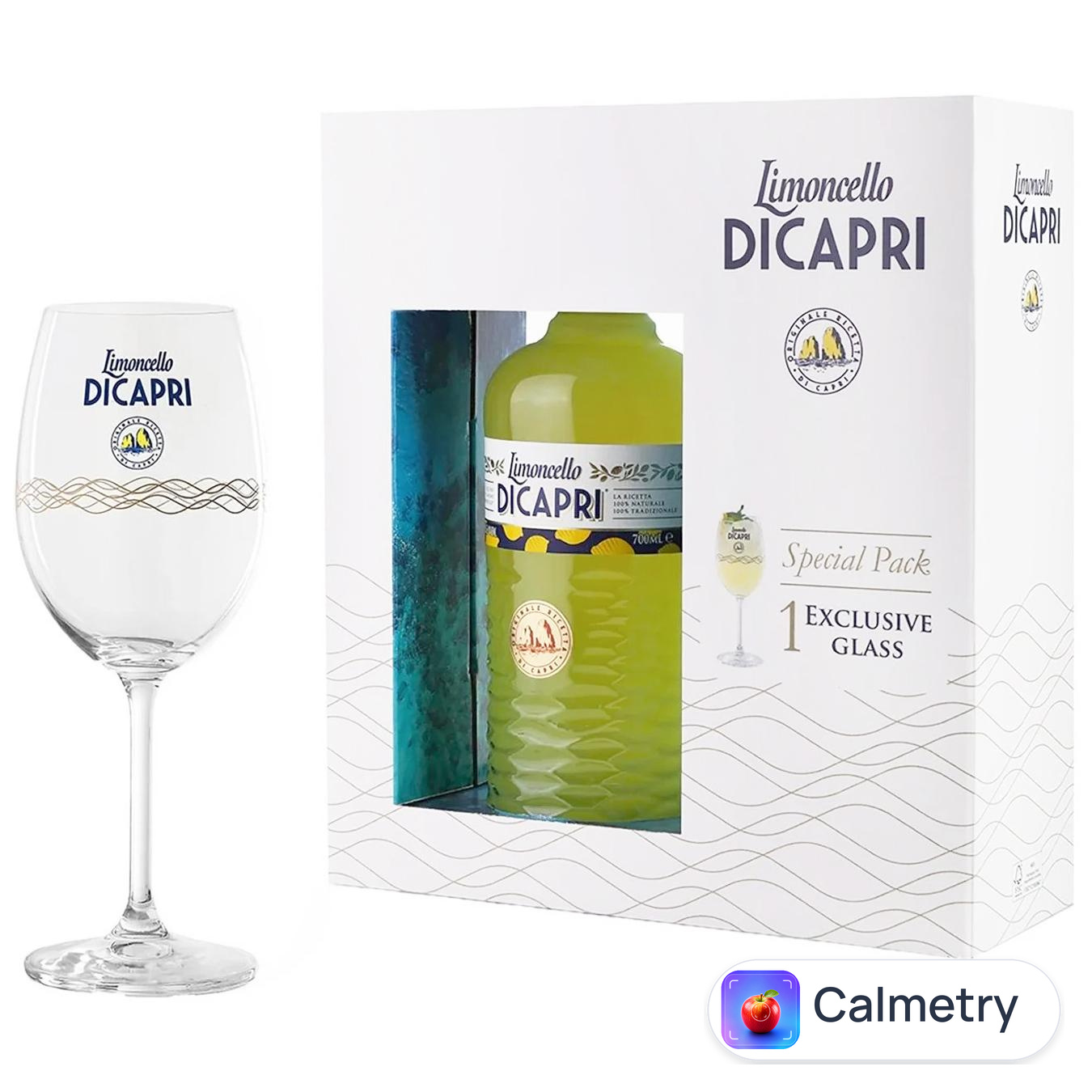 Лікер Limoncello di Capri 0,7л + келих
