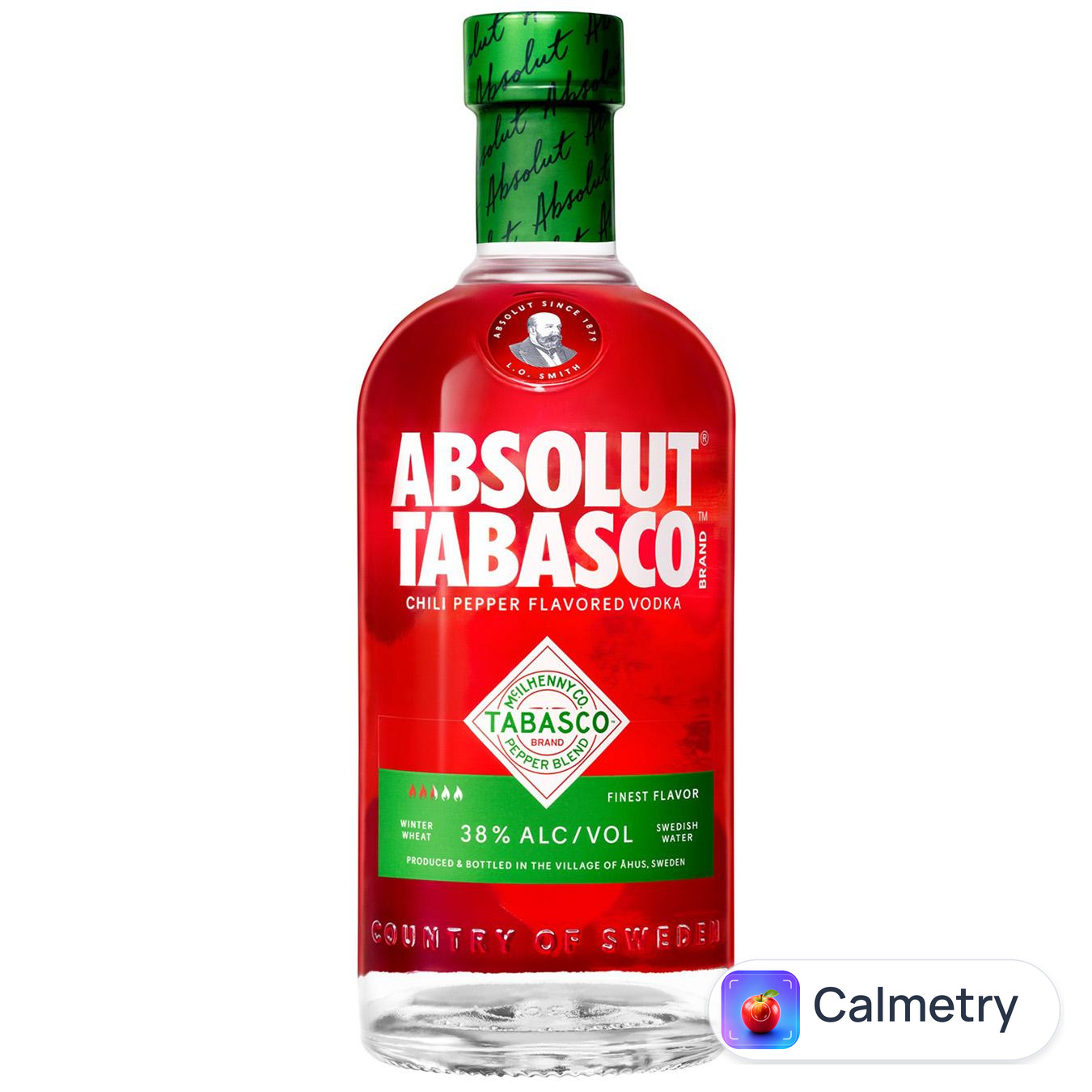 Горілка Absolut Tabasco ароматизована 38% 0,7л — фото продукту