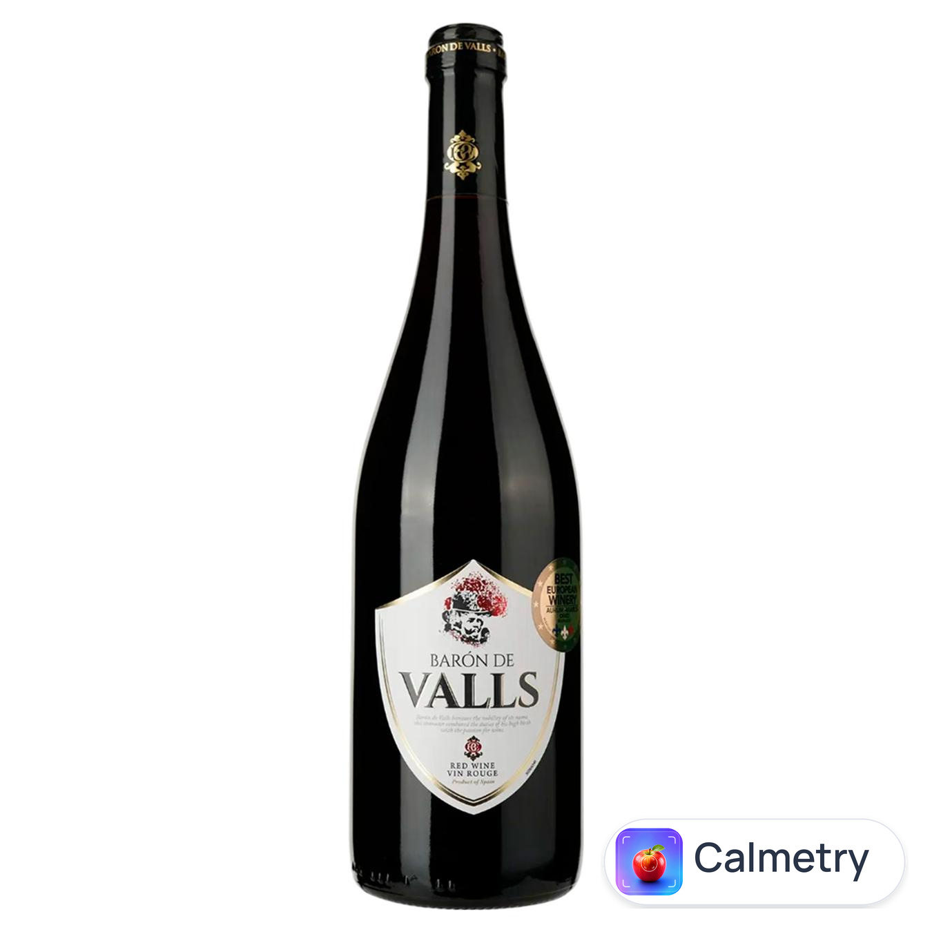 Вино Baron de Valls червоне напівсухе 11,5% 0,75л