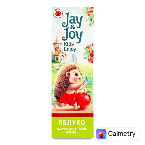 Цукерки Jay&Joy натуральні фруктові яблуко