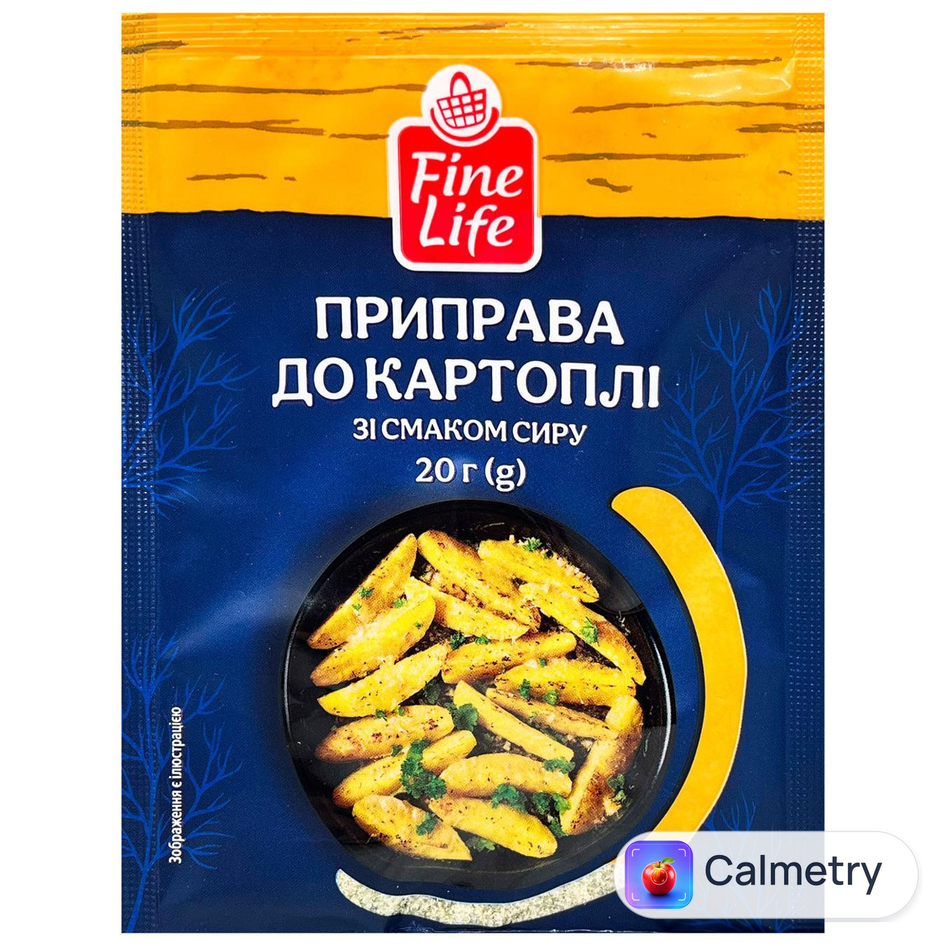 Приправа до картоплі Fine Life зі смаком сиру 20г