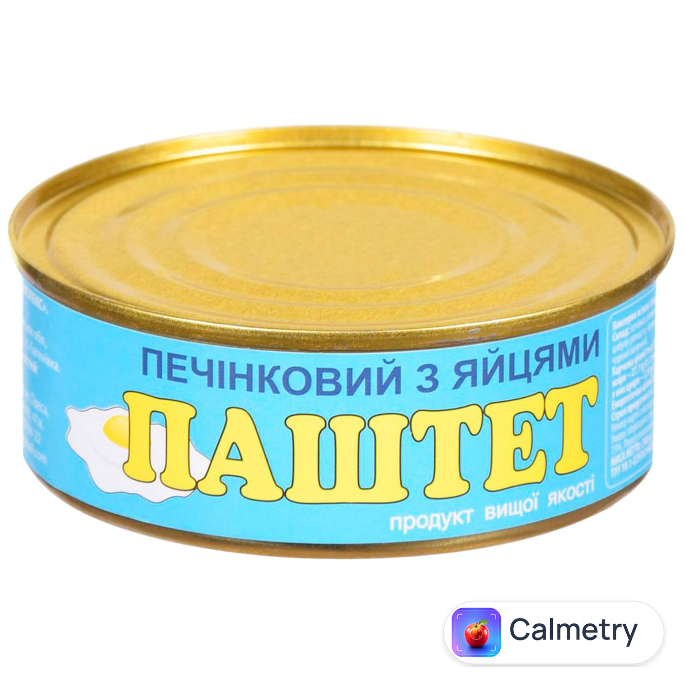 Паштет ОПК печінковий з яйцями 240г