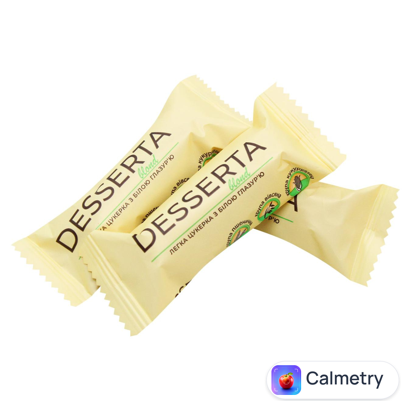Цукерки Добробут Deserta Blond з білою глазур'ю