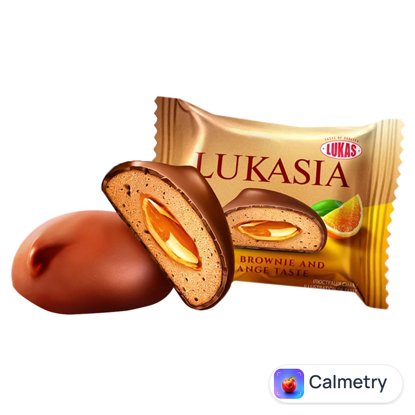 Цукерки Lukas Лукася брауні та апельсин