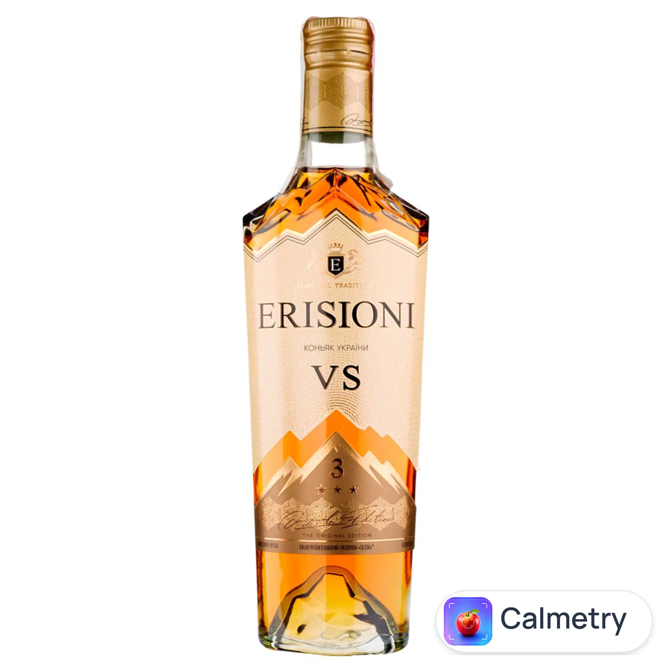 Коньяк України Erisioni VS 3 роки 40% 250мл