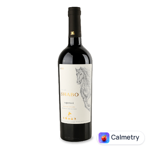 Вино Shabo Original Collection Saperavi червоне сухе, 0,75л