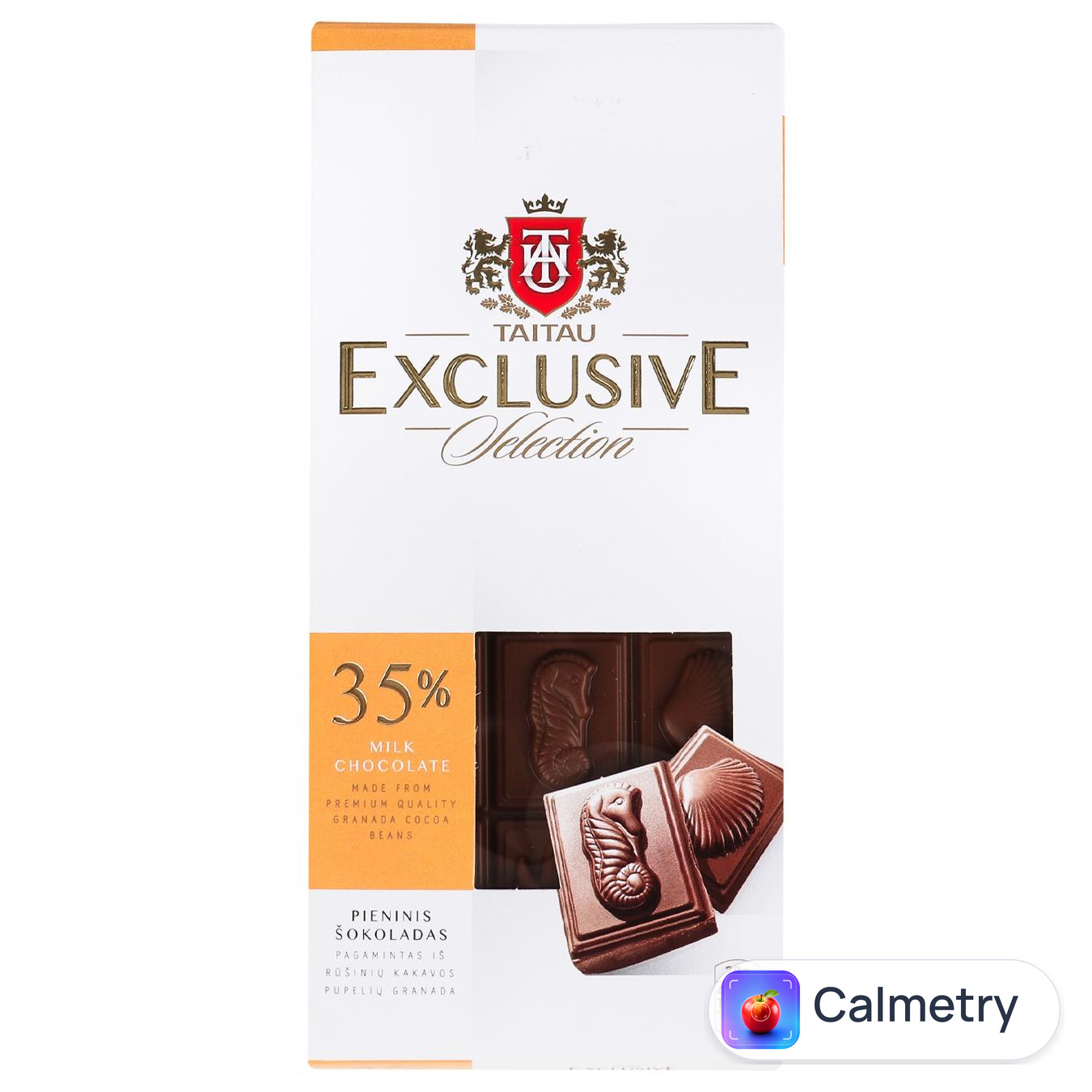 Шоколад молочний Tai Tau Exclusive 35% 100г