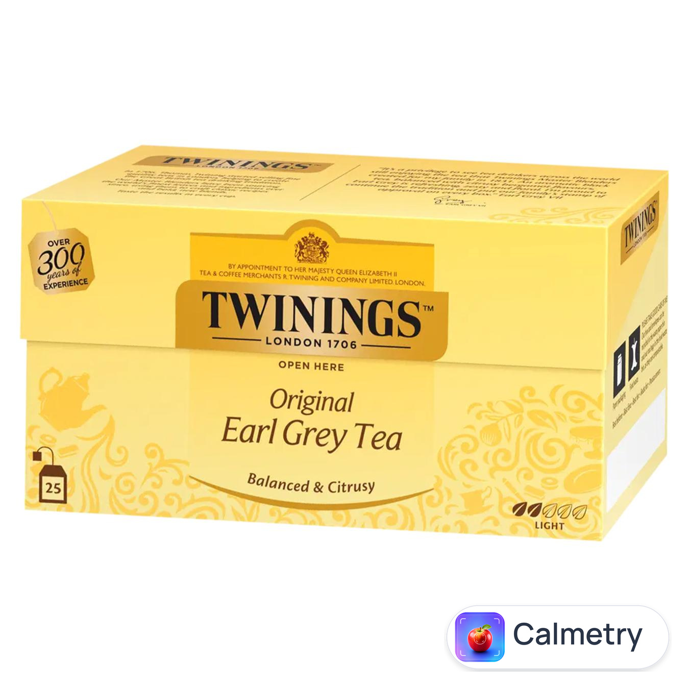 Чай чорний Twinings Earl Grey зі смаком бергамота 2г*25шт