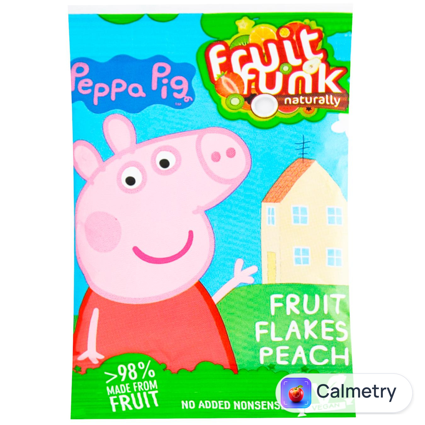 Снек Fruit Funk Peppa Pig фруктовий з персиком 16г