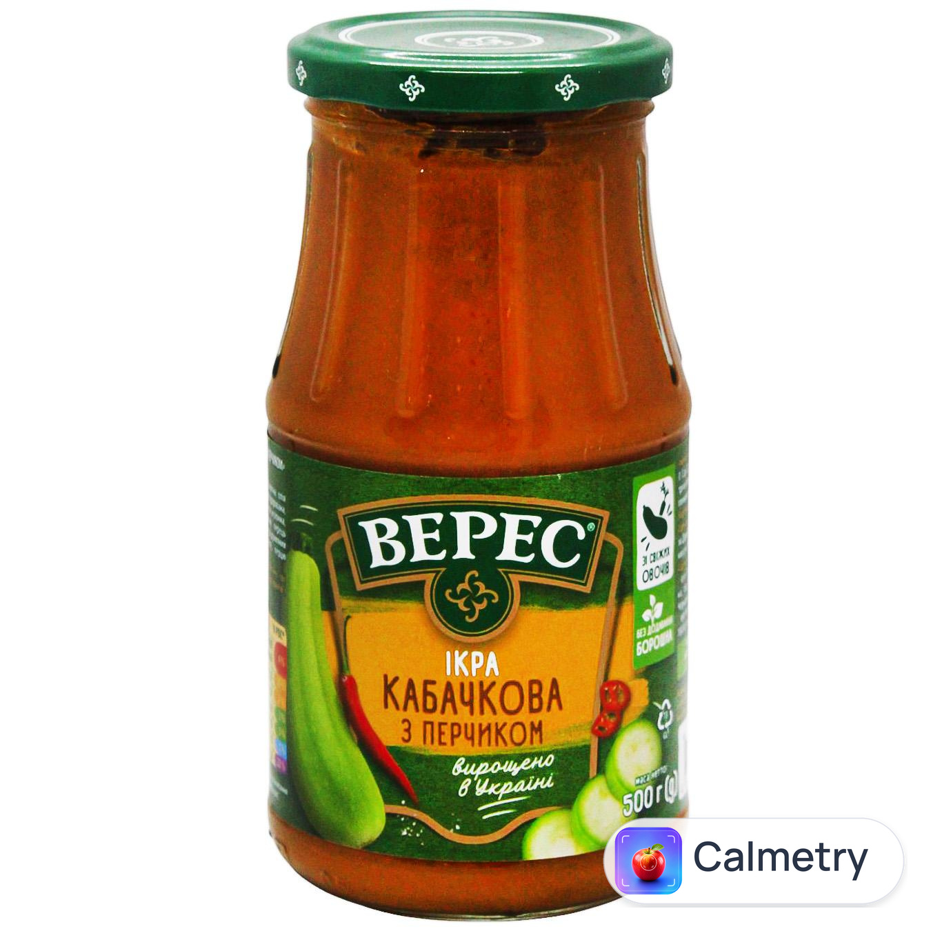 Ікра Верес кабачкова з перчиком 440г