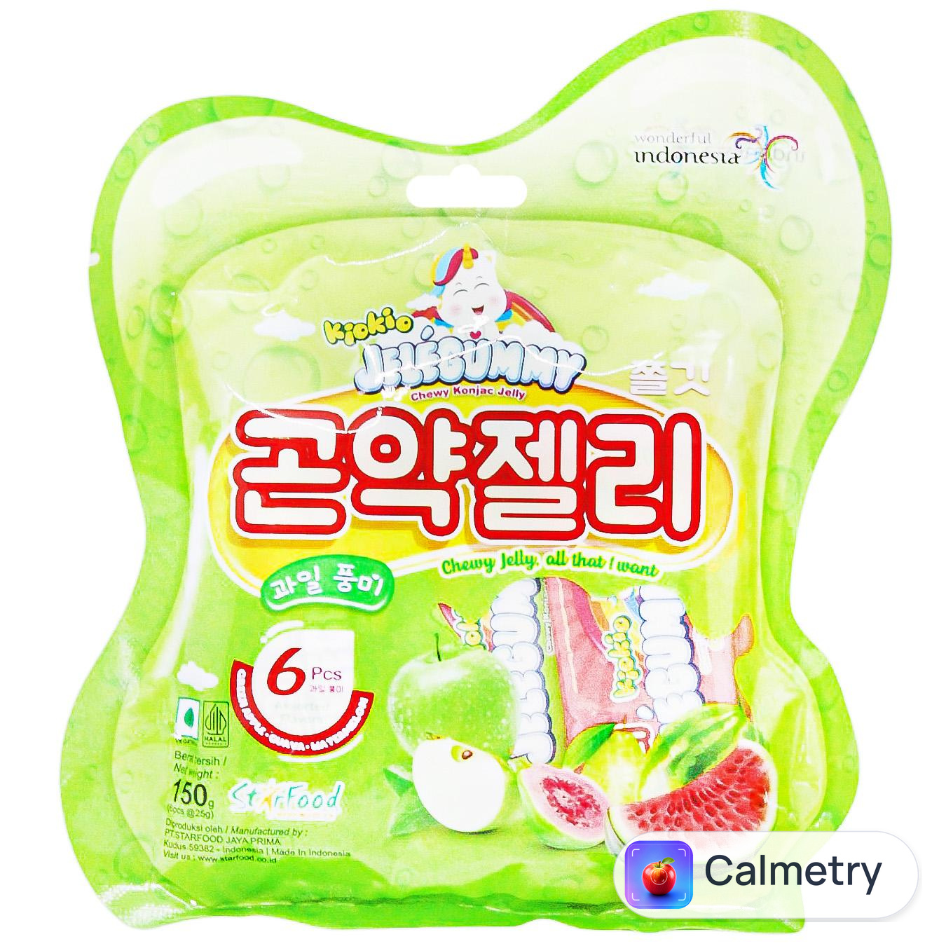 Цукерки Kiokio Jelegummy Green Pack Series желейні 150г