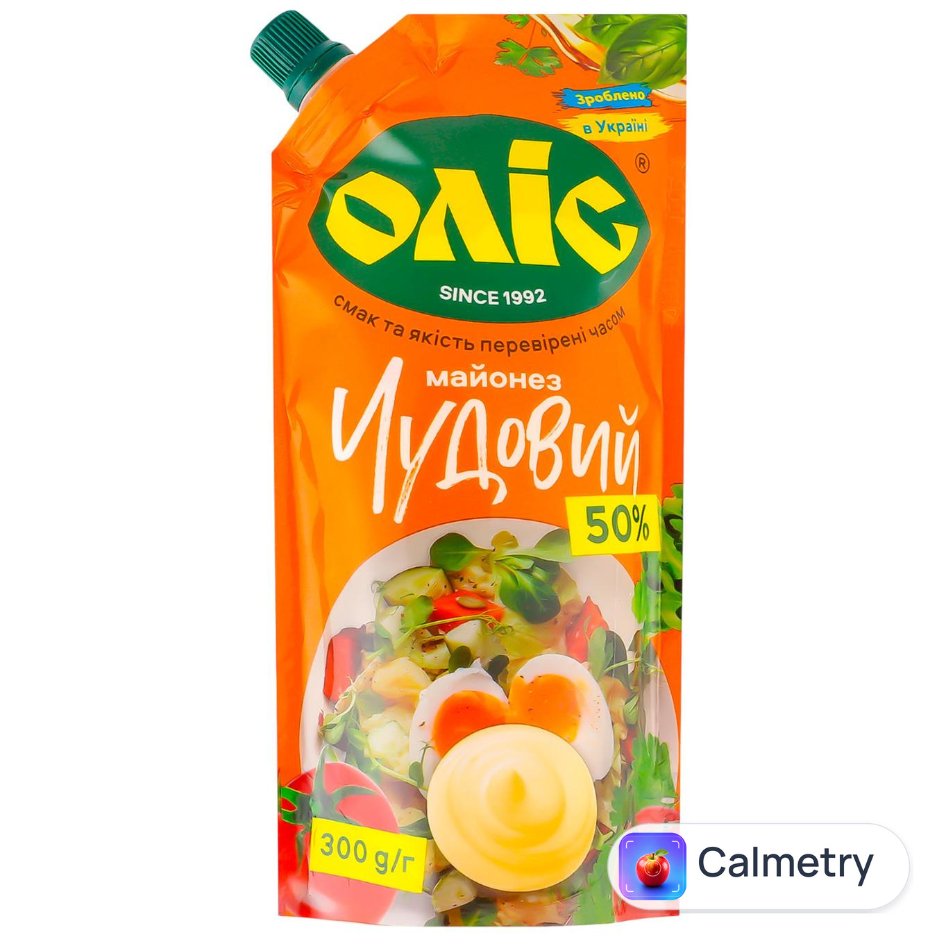Майонез Оліс 50% 300г — фото продукту