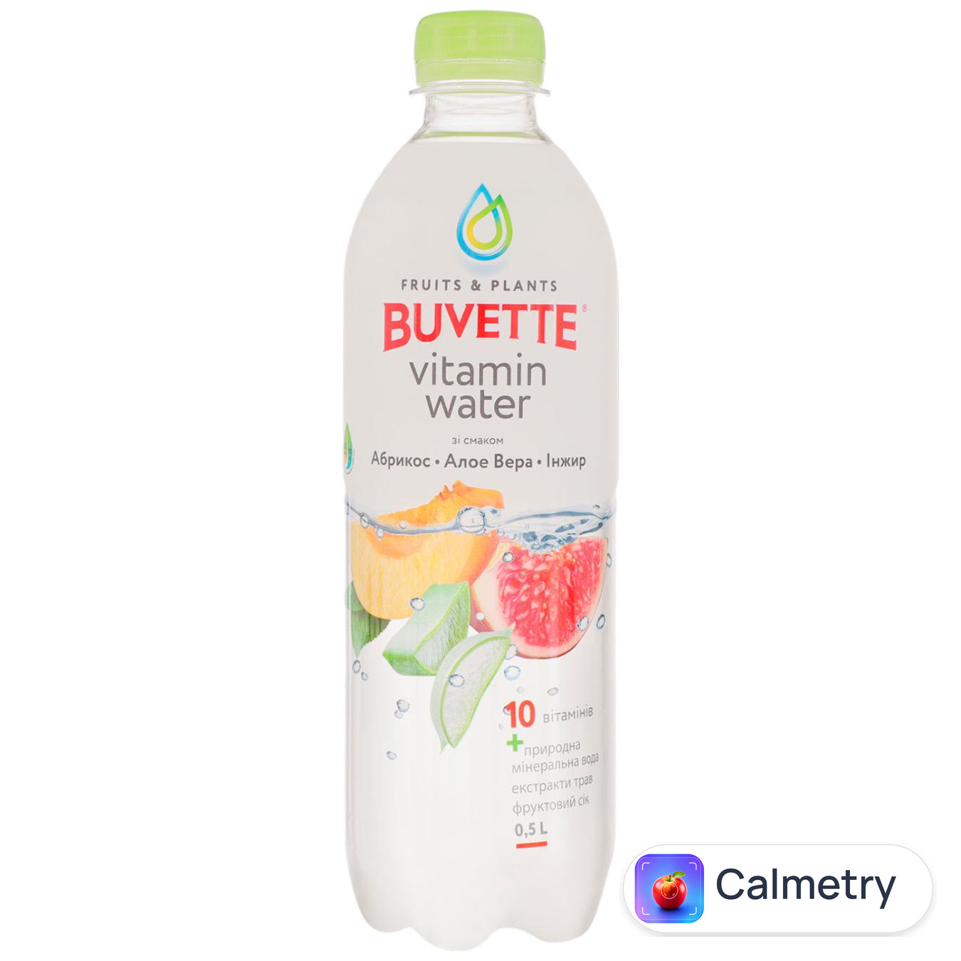 Напій негазований Buvette соковмісний зі смаком абрикоса алое вера та інжиру 0,5л