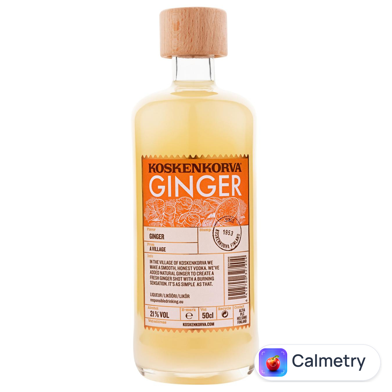 Лікер Koskenkorva Ginger 21% 0,5л