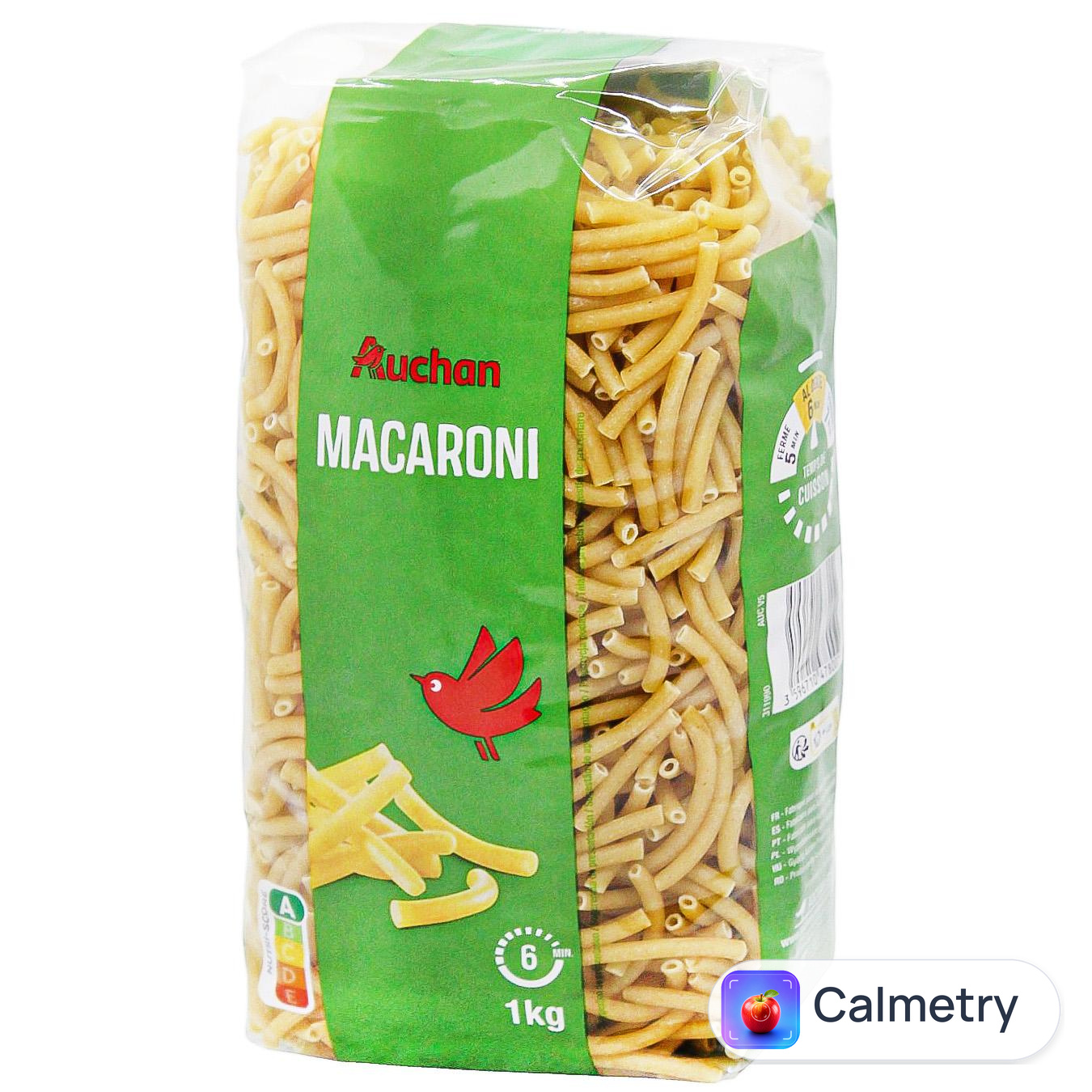 Макаронні вироби Auchan Macaroni 1кг