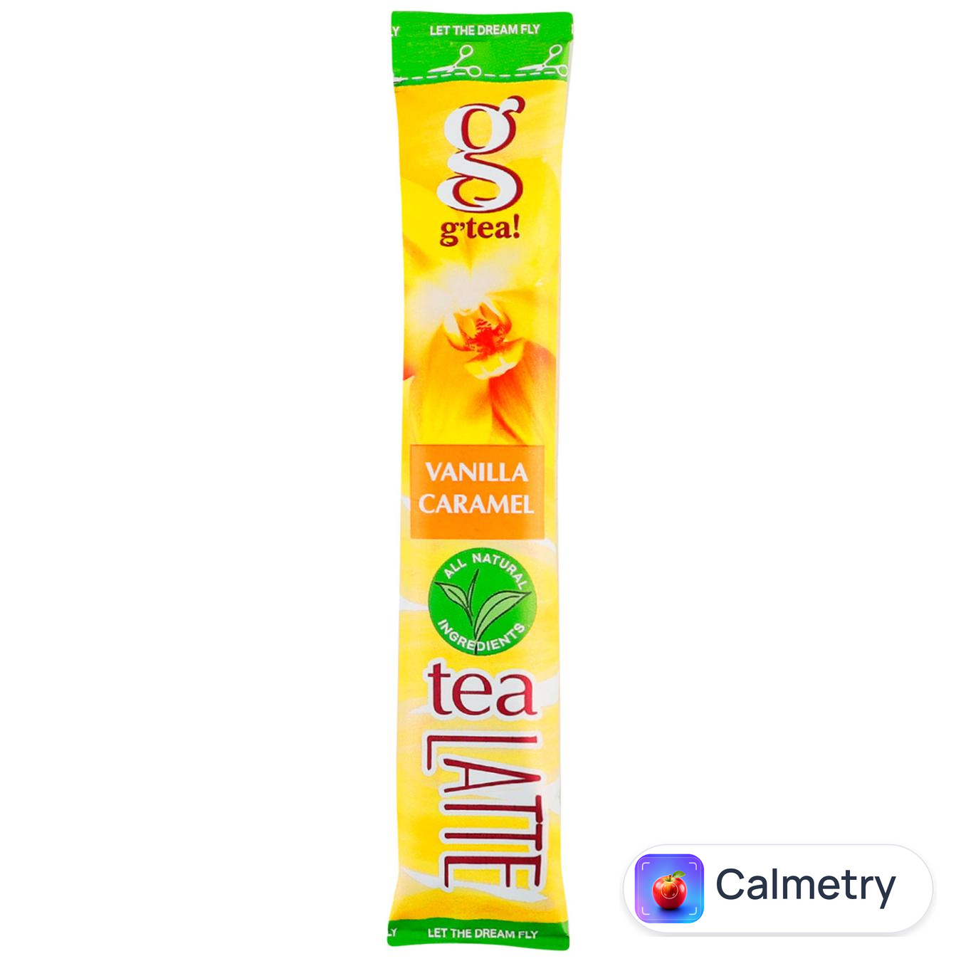 Напій на основі чорного чаю G'tea! Латте Ванільна карамель 10г