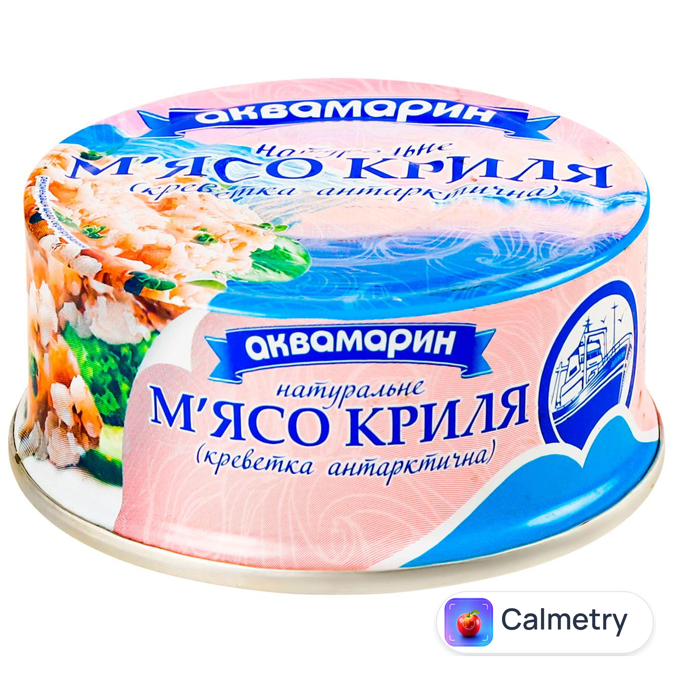 М'ясо криля Аквамарин натуральне 100г — фото продукту