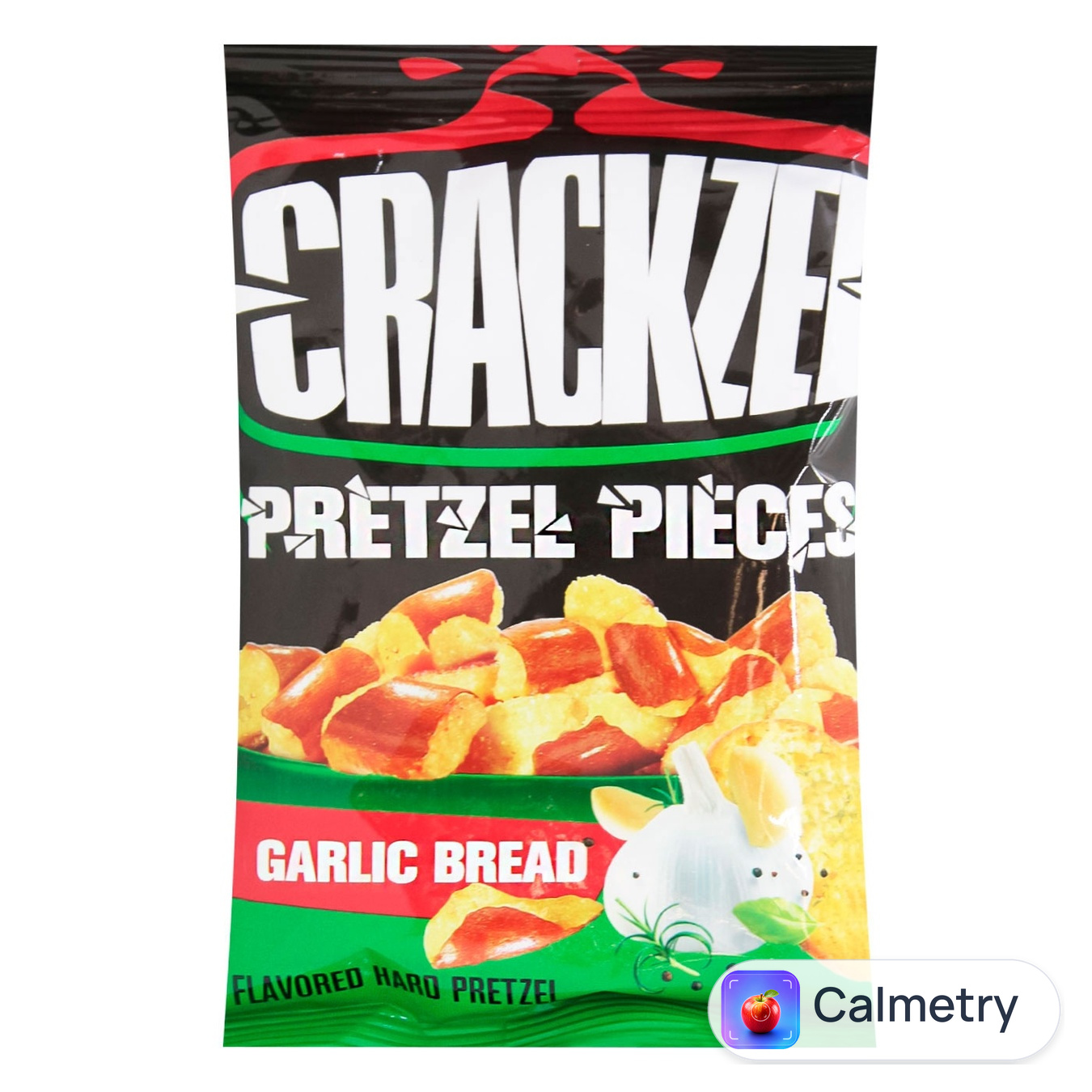 Кренделі Crackzel зі смаком часнику 65г