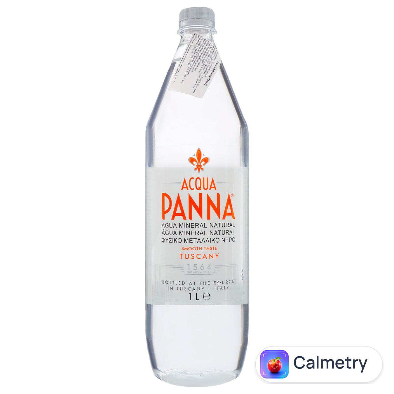 Вода мінеральна Acqua Panna негазована 1л — фото продукту