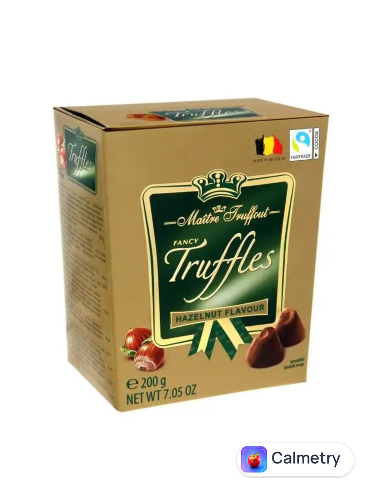 Цукерки трюфелі горіхові 200гр Maitre Truffout