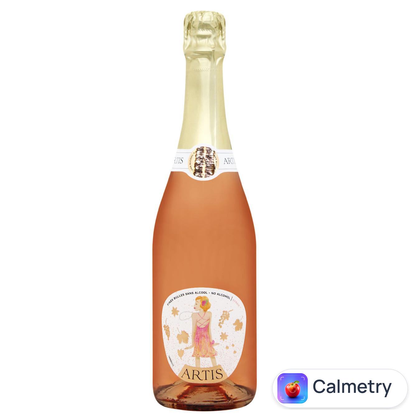 Вино ігристе Artis Fines Bulles Chardonnay рожеве сухе 0,5% 0,75л