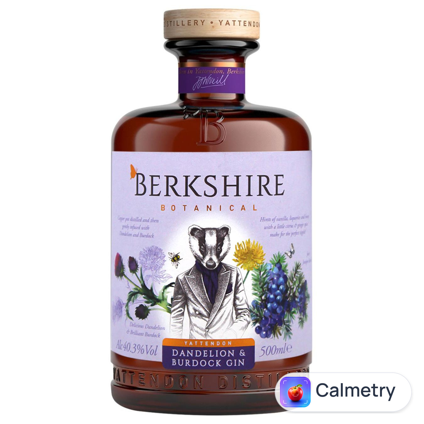 Джин Berkshire Botanical Dandelion&Burdock 40,3% 0,5л