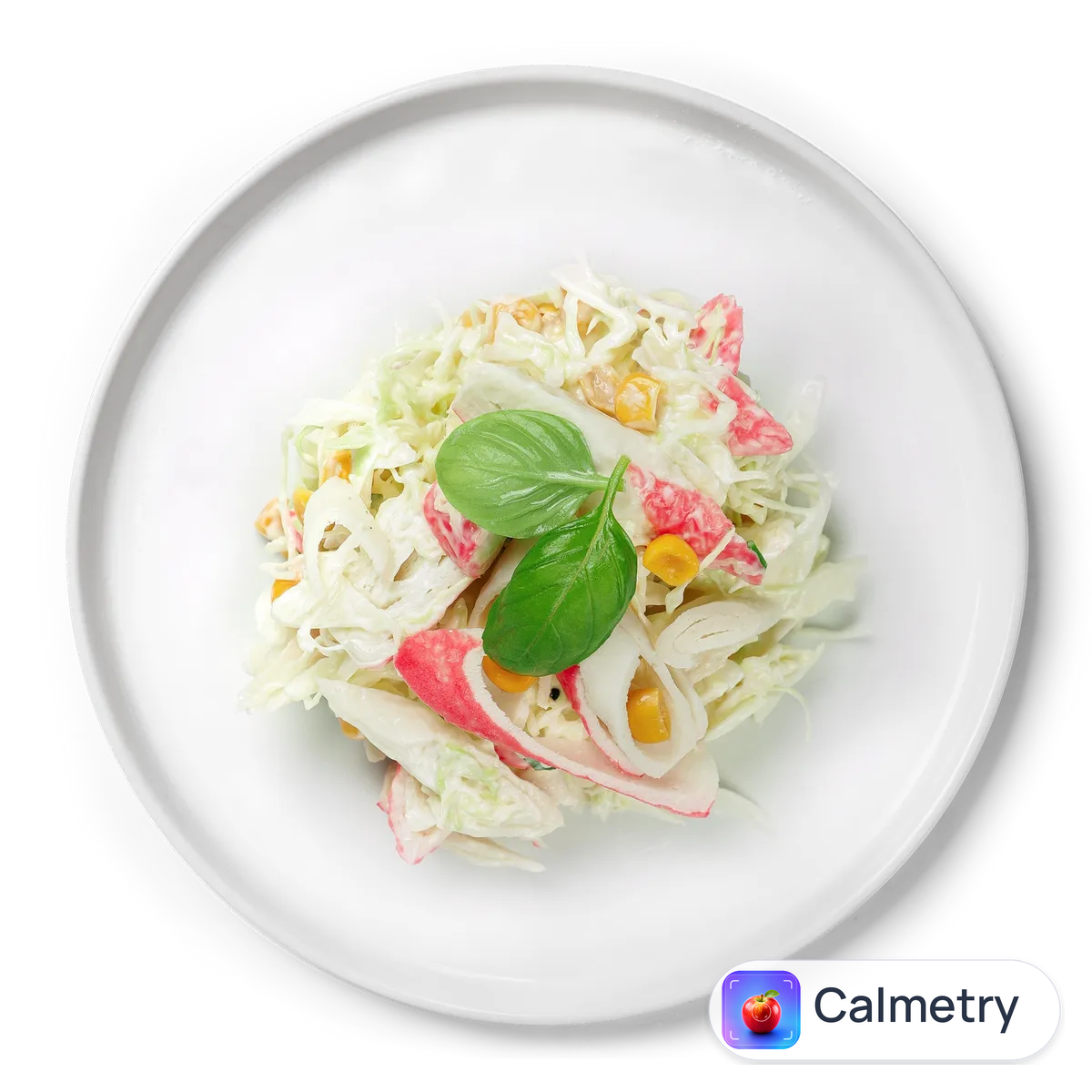 Салат з капустою та крабовими паличками