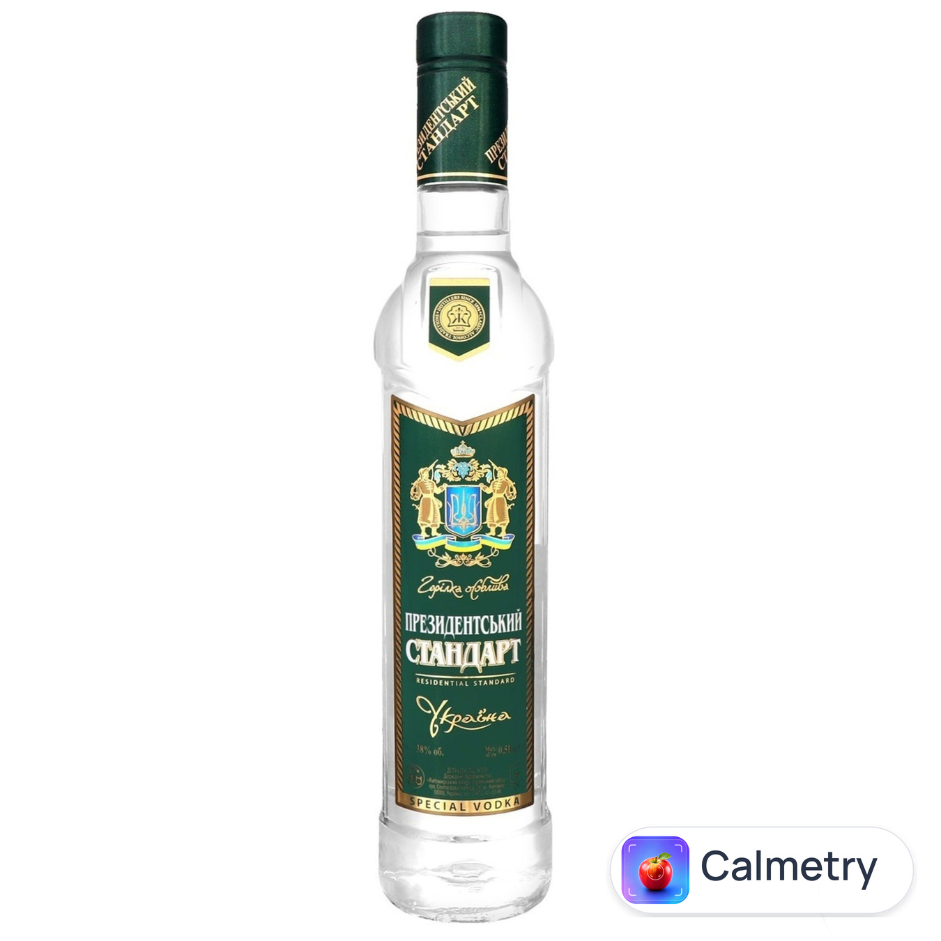 Горілка Президентський стандарт 38% 0,5л