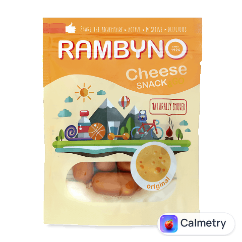 Сир плавлений Rambyno Snack натуральний, 75г